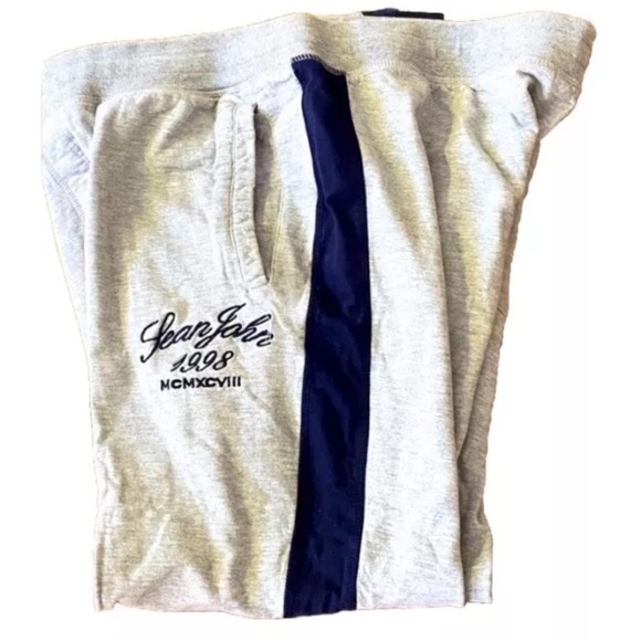 Sean John Gray and Navy Men’s Joggers - Picture 2 of 8